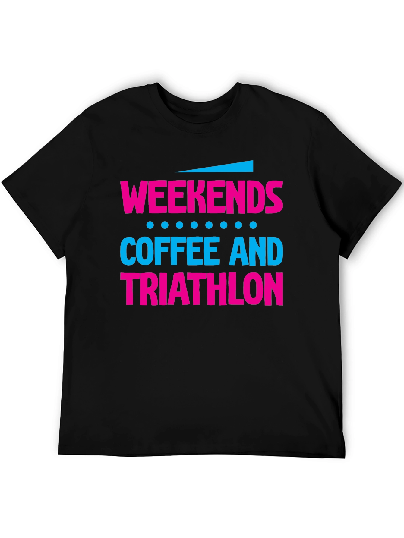 Weekends Coffee and Triathlon Graphic Tee