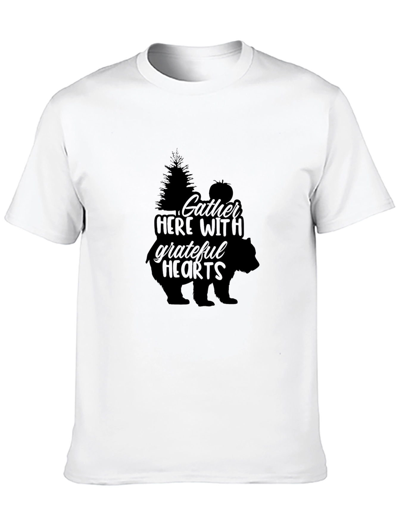Gather Here With Grateful Hearts Tee