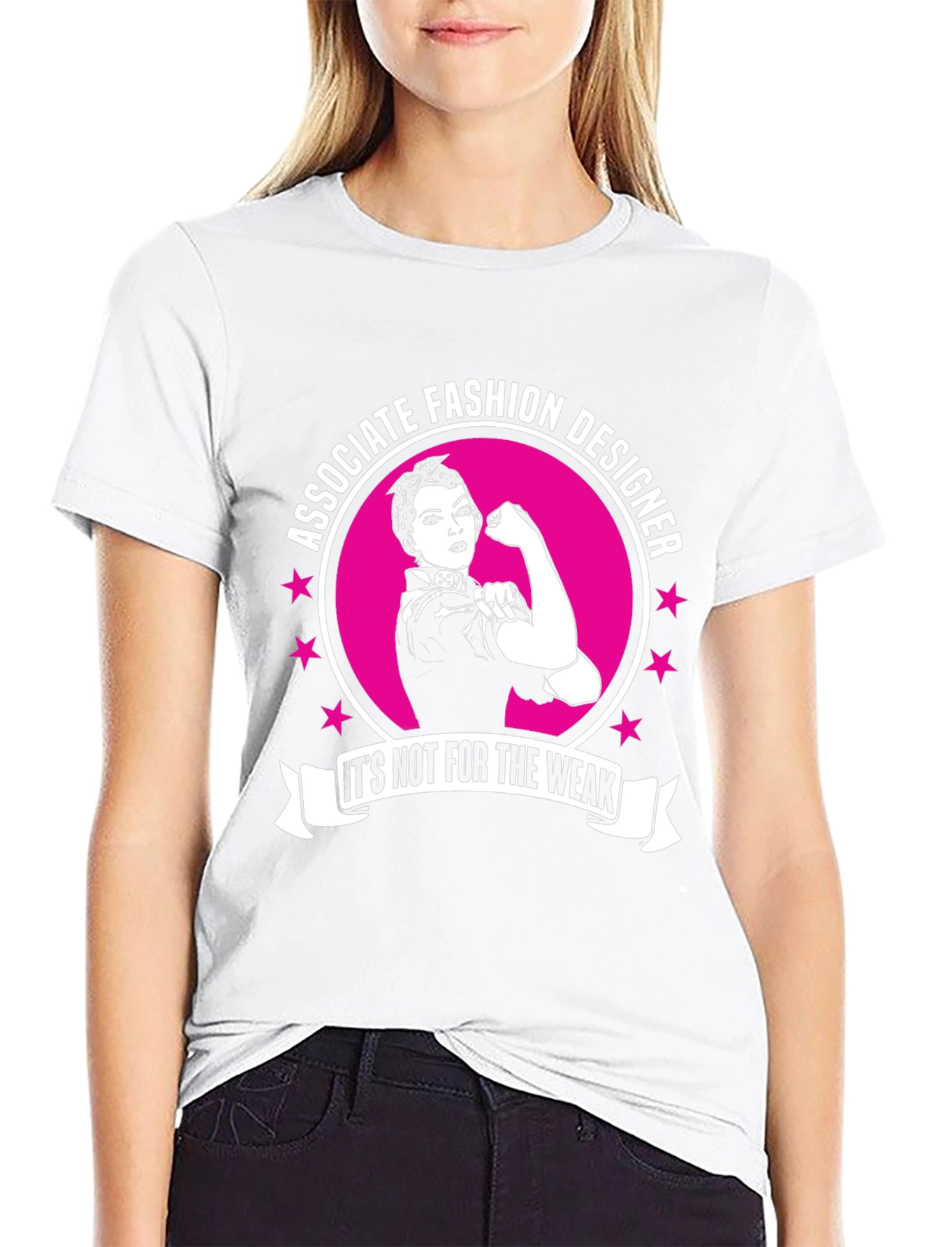 Associate Fashion Designer T-Shirt - Rosie the Riveter Style