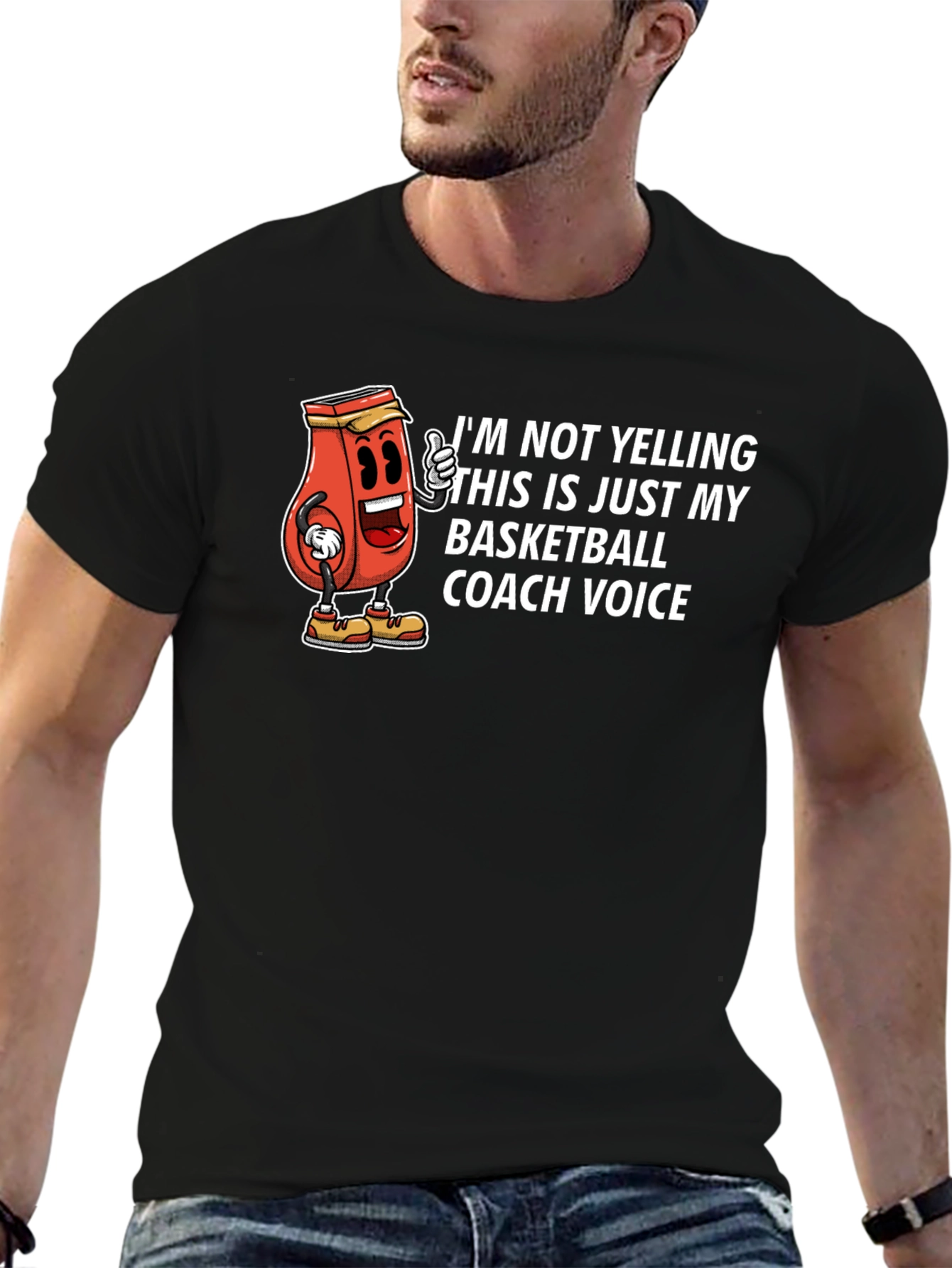 Basketball Coach Voice T-Shirt