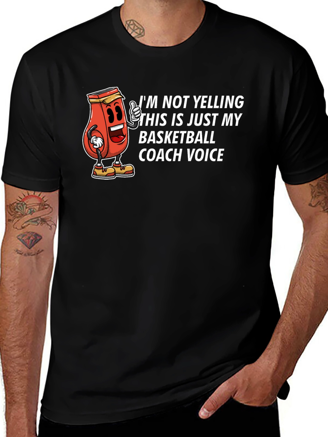 Basketball Coach Voice T-Shirt