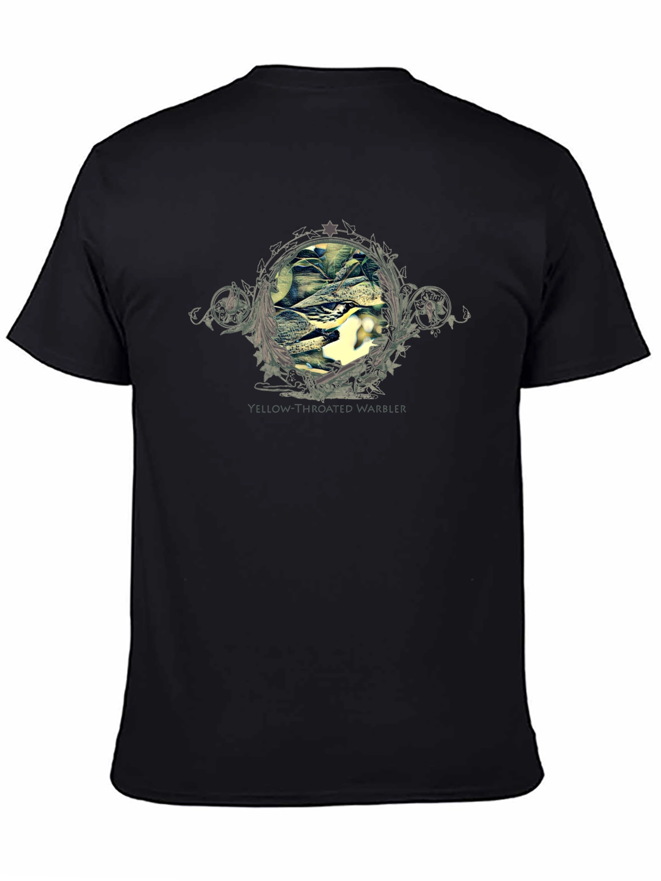 Yellow-Throated Warbler Graphic T-Shirt