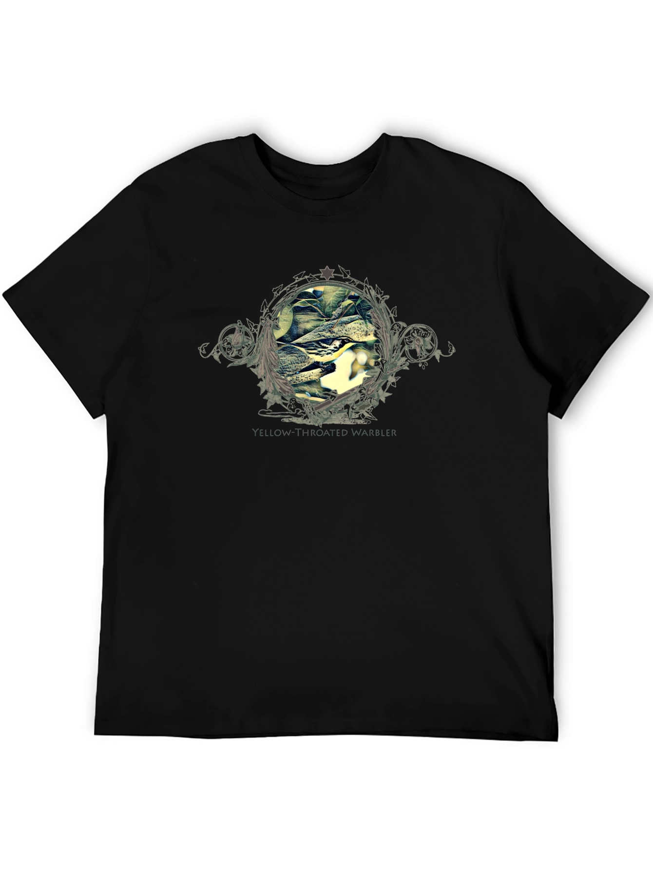 Yellow-Throated Warbler Graphic T-Shirt