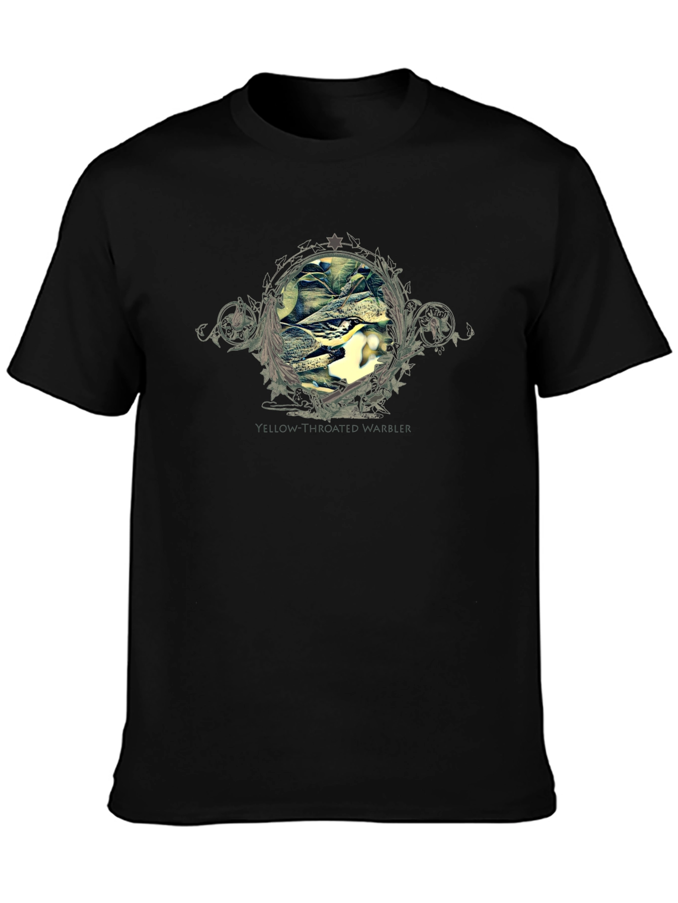 Yellow-Throated Warbler Graphic T-Shirt