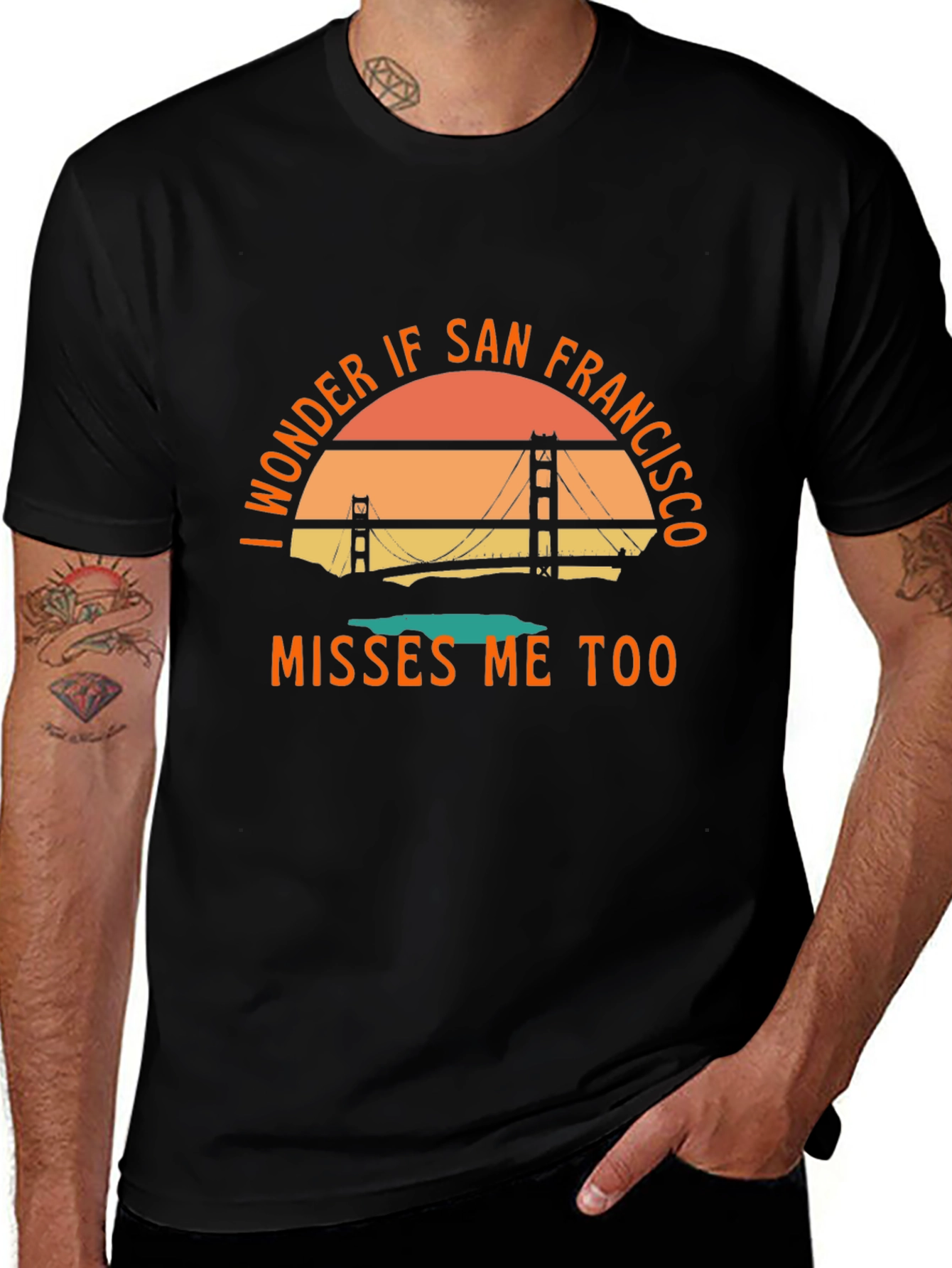 San Francisco Misses Me Retro Tee