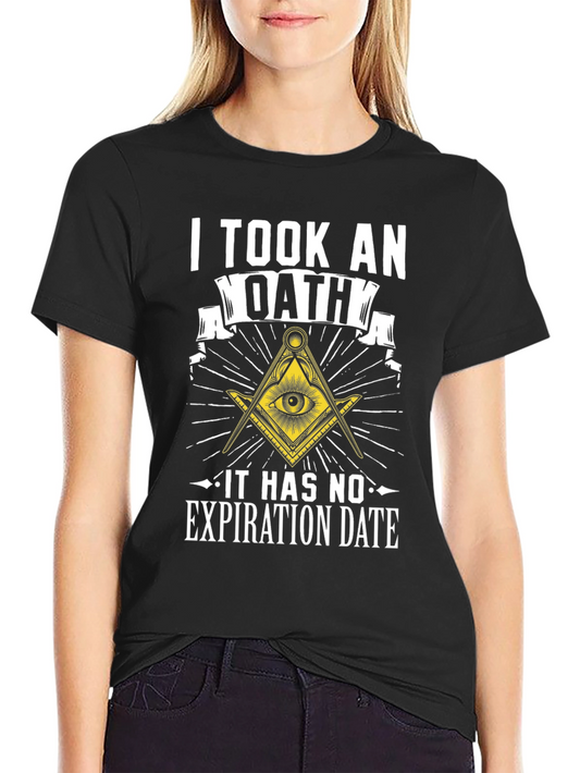 I Took An Oath T-Shirt Masonic All Seeing Eye Apparel