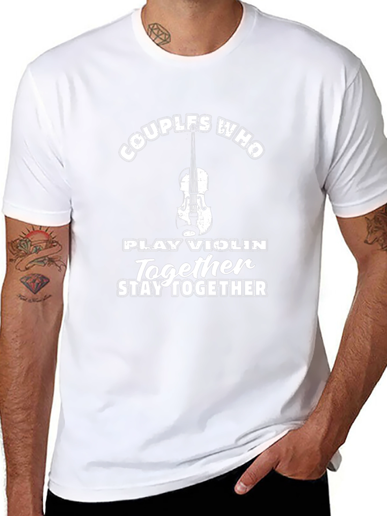 Couples Who Play Violin T-Shirt