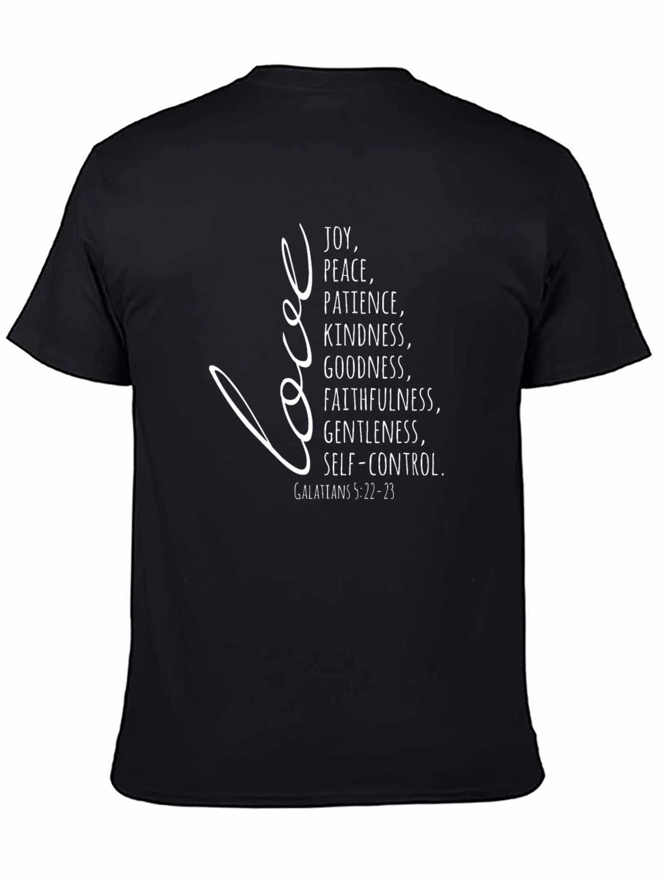 Fruit of the Spirit T-Shirt - Love Joy Peace