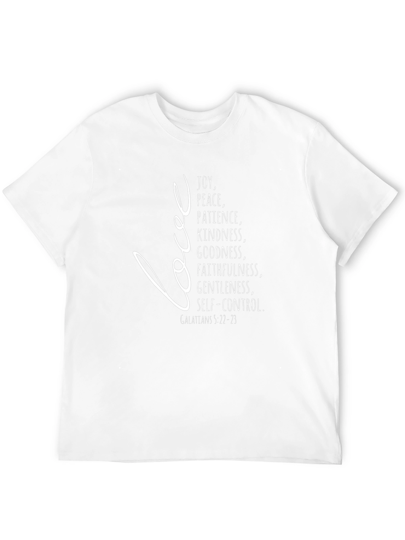 Fruit of the Spirit T-Shirt - Love Joy Peace