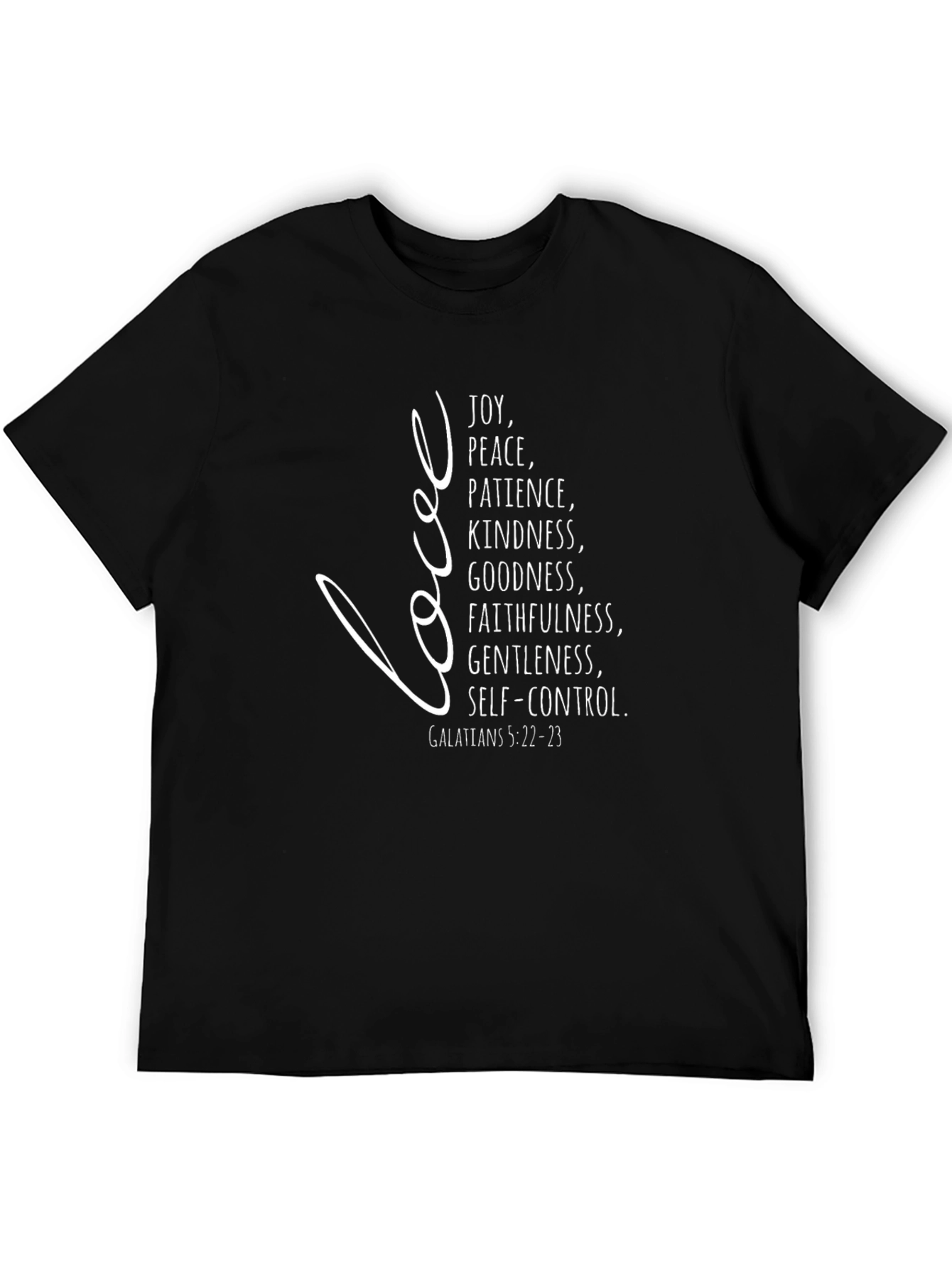 Fruit of the Spirit T-Shirt - Love Joy Peace