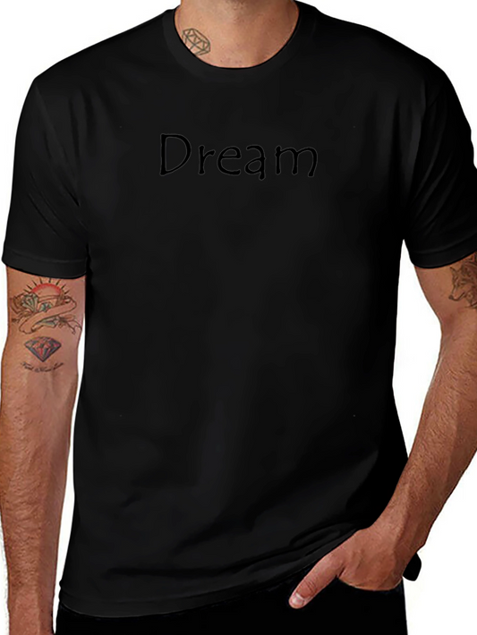 Dream Black Graphic T-Shirt