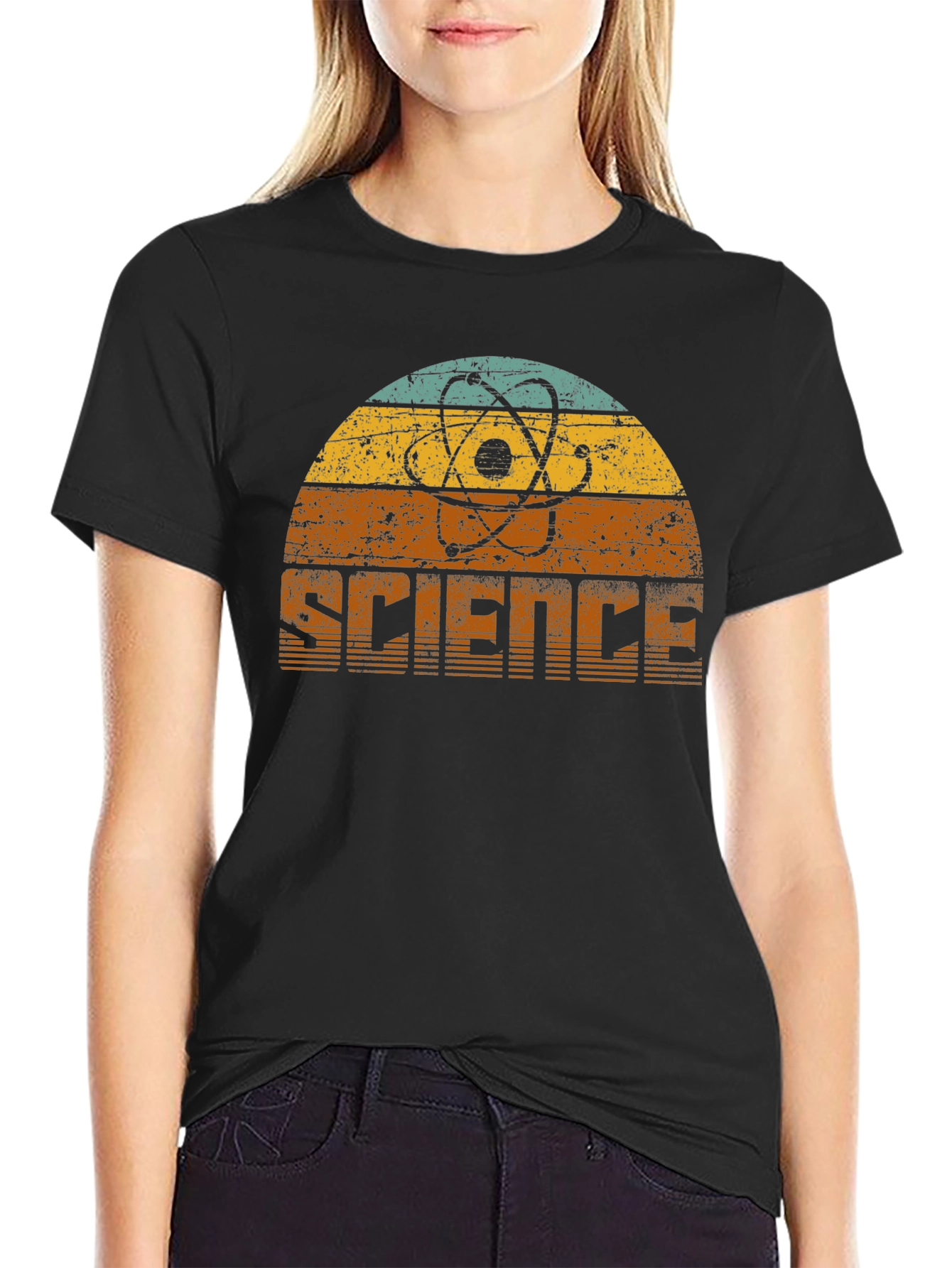 Science Atom T-Shirt - Retro Style