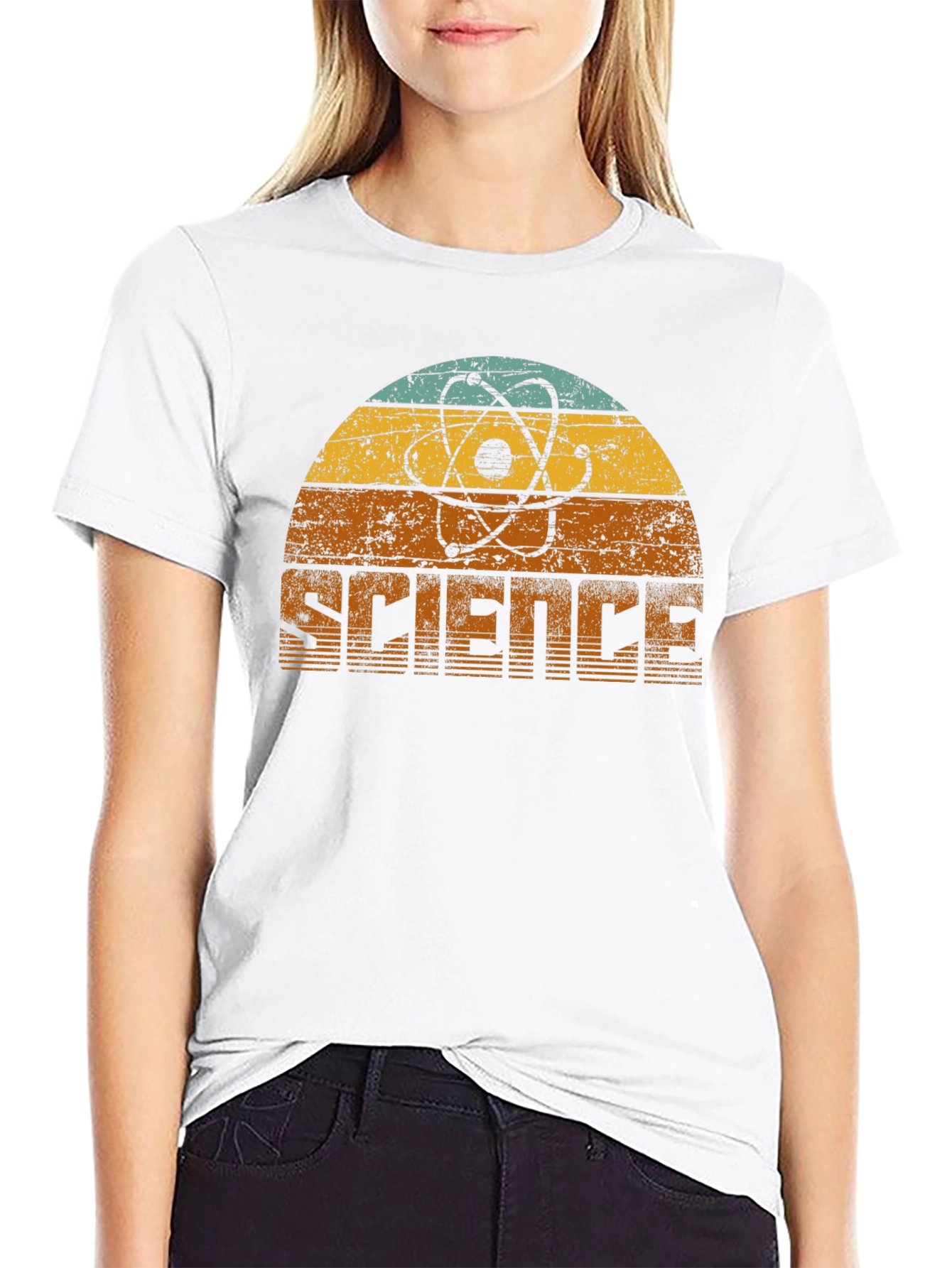 Science Atom T-Shirt - Retro Style