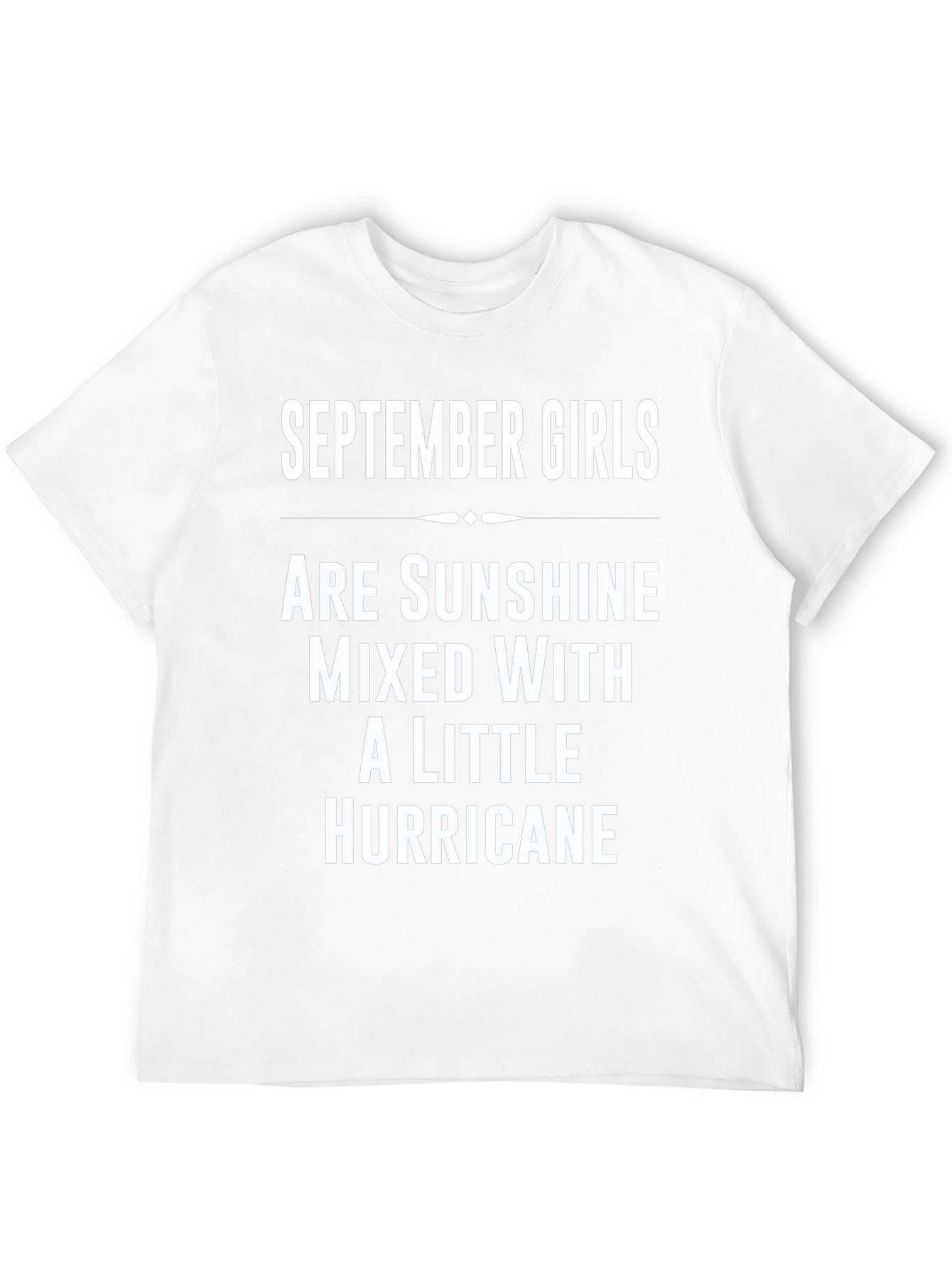 September Girls Sunshine Hurricane Black Tee