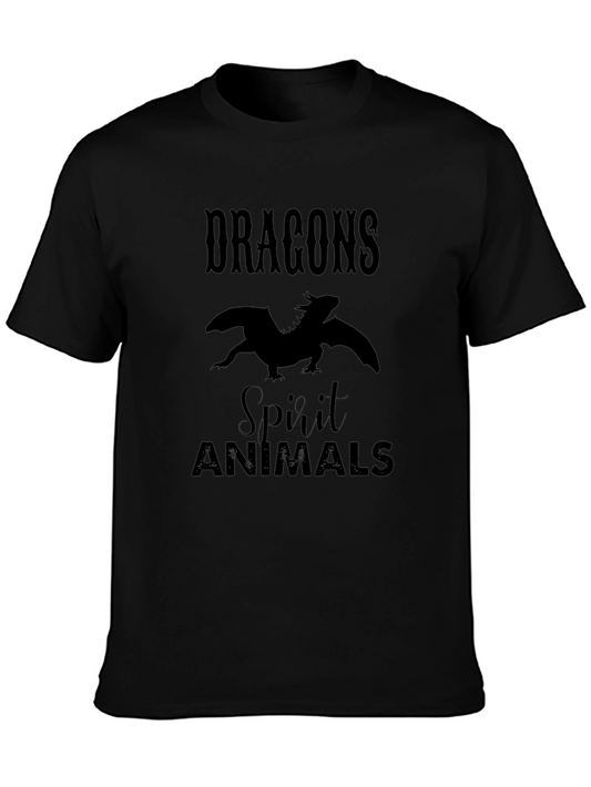 Dragon Spirit Animal Graphic T-Shirt