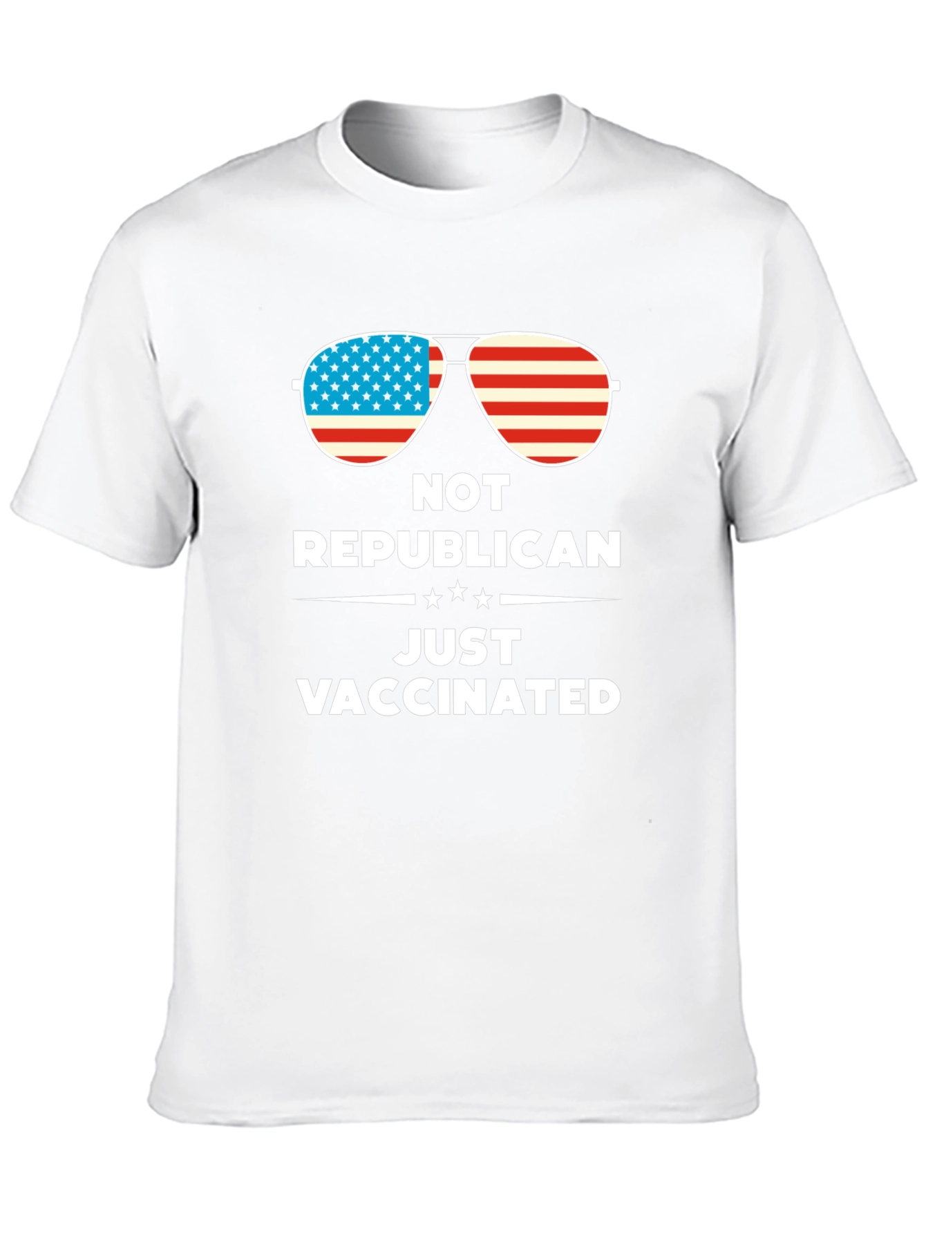 Not Republican Just Vaccinated Graphic Tee