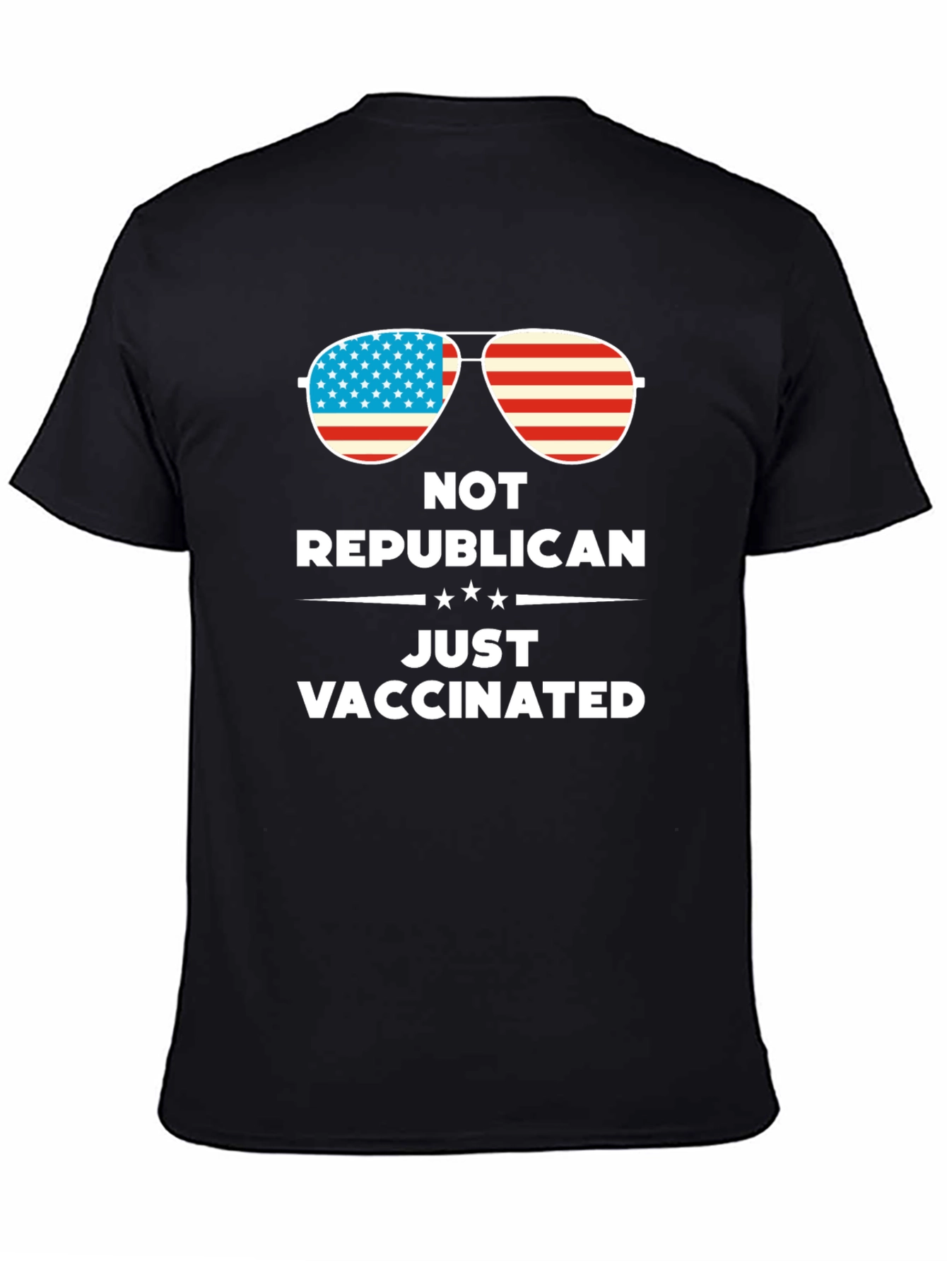 Not Republican Just Vaccinated Graphic Tee