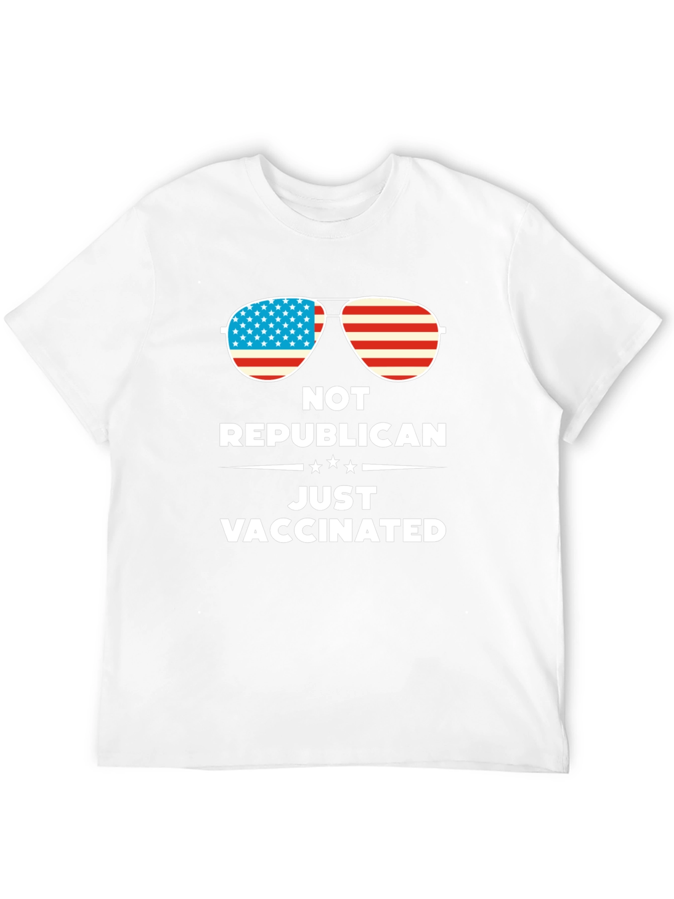 Not Republican Just Vaccinated Graphic Tee