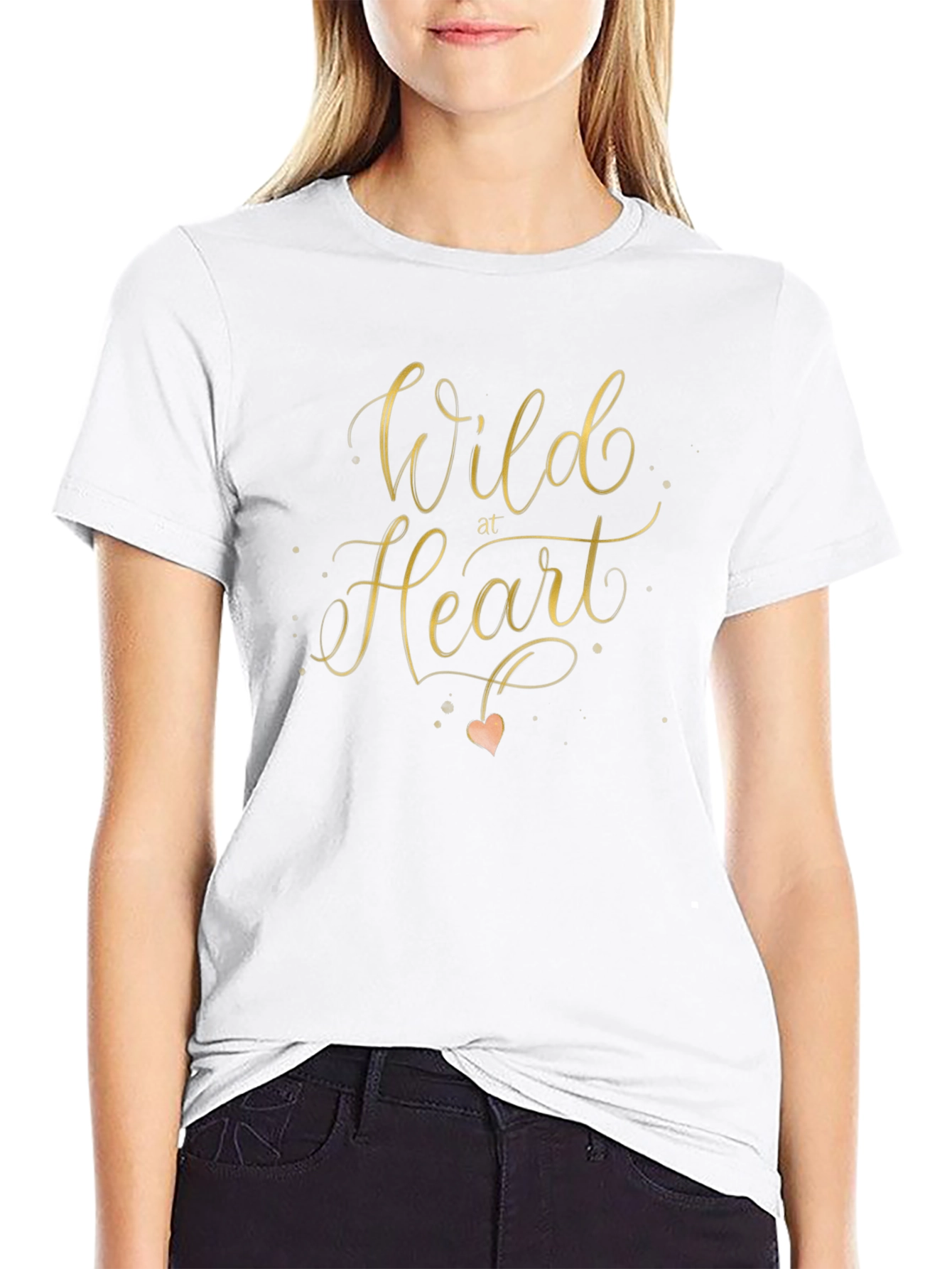 Wild at Heart Black T-Shirt