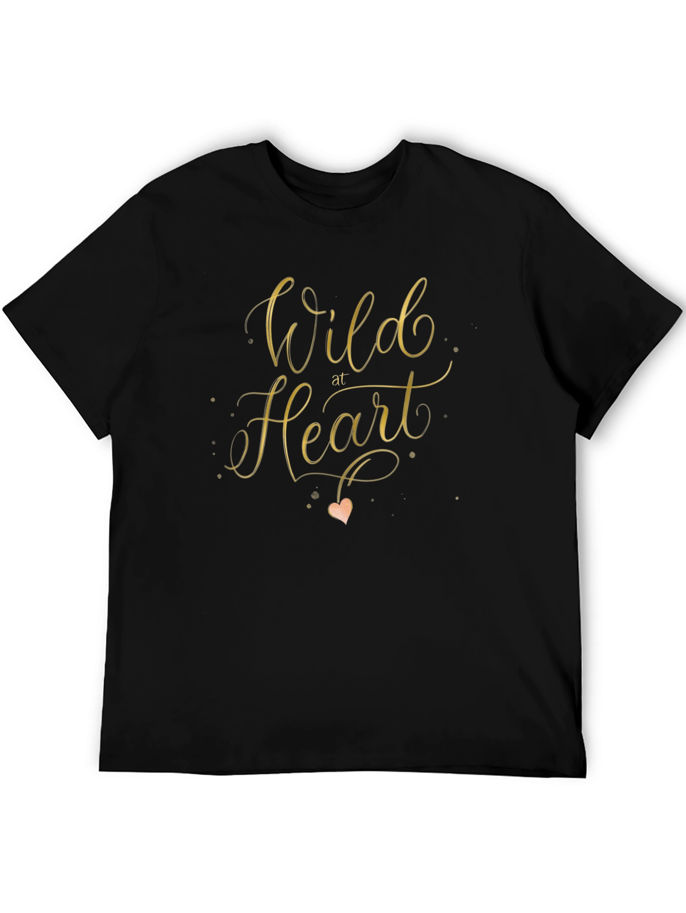 Wild at Heart Black T-Shirt