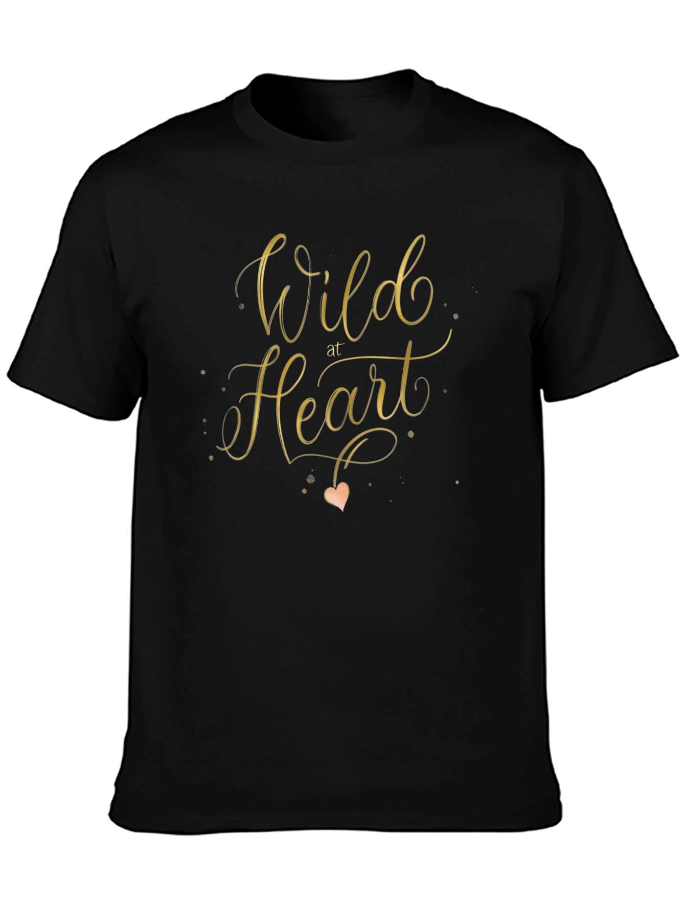 Wild at Heart Black T-Shirt