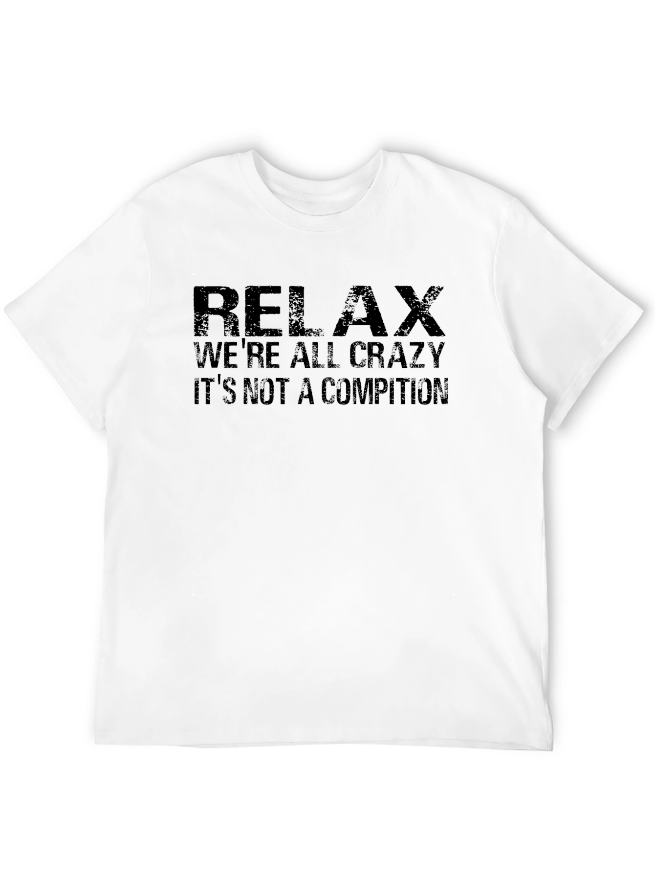 Relax Graphic Tee - Crazy Crew Comfort Shirt