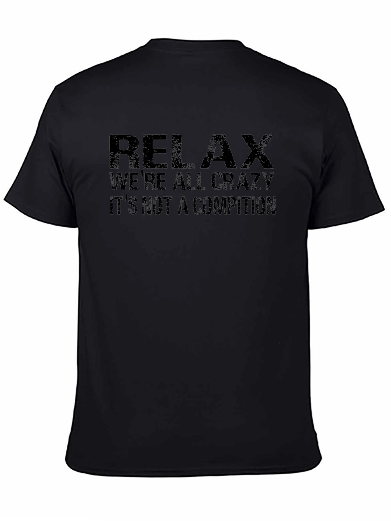 Relax Graphic Tee - Crazy Crew Comfort Shirt
