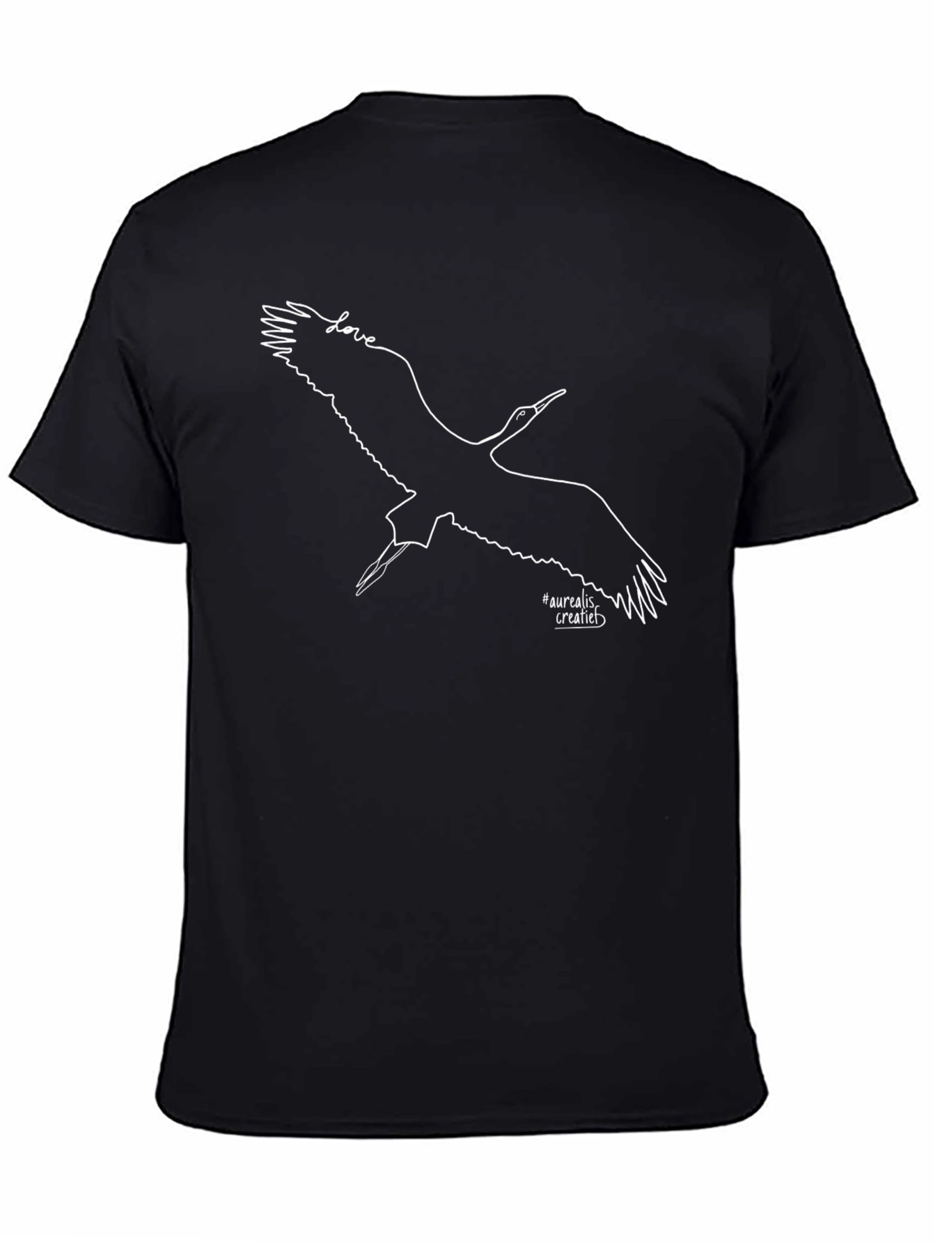 Crane Bird Love T-Shirt