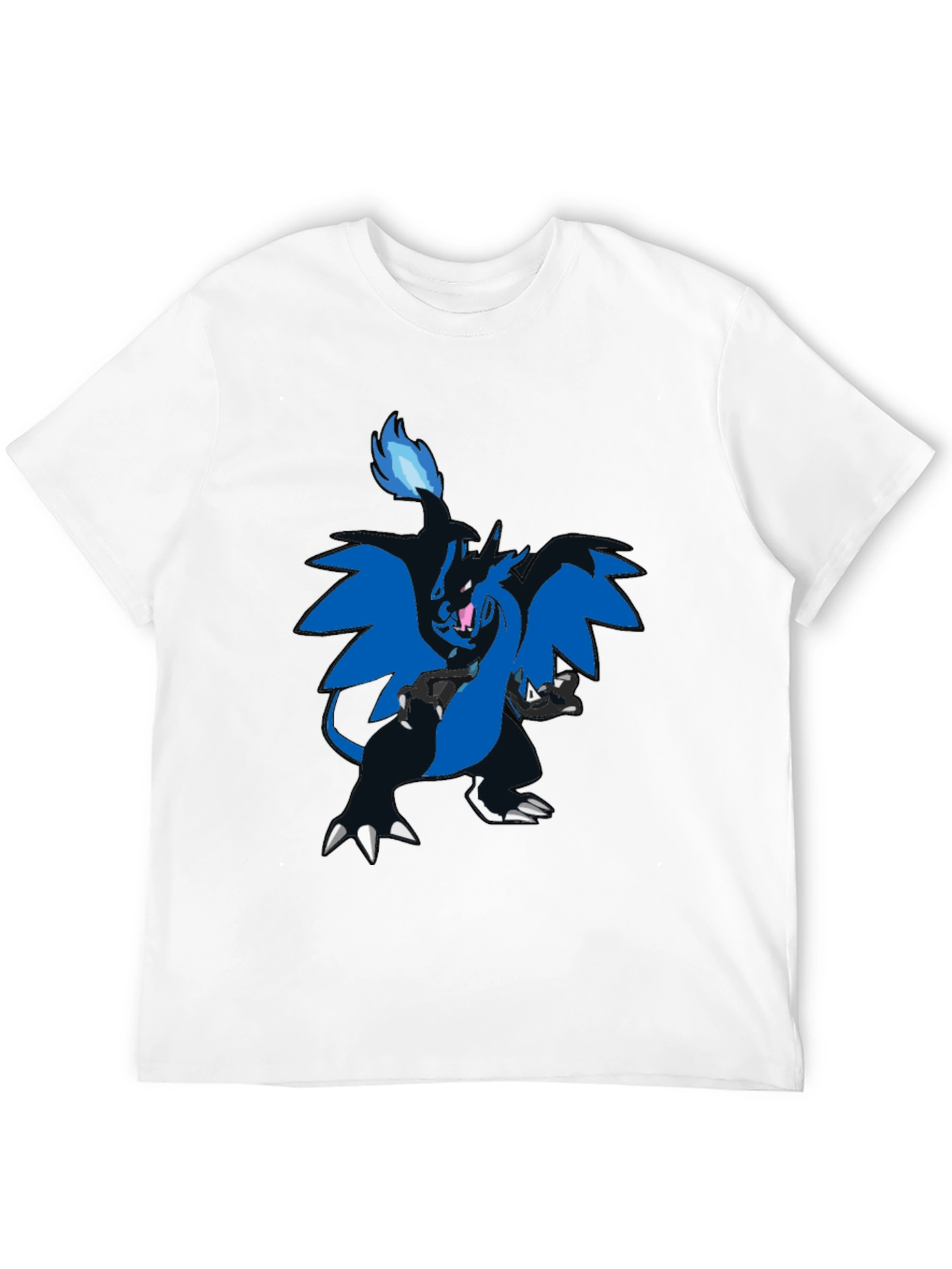 Black T-Shirt with Charizard Design