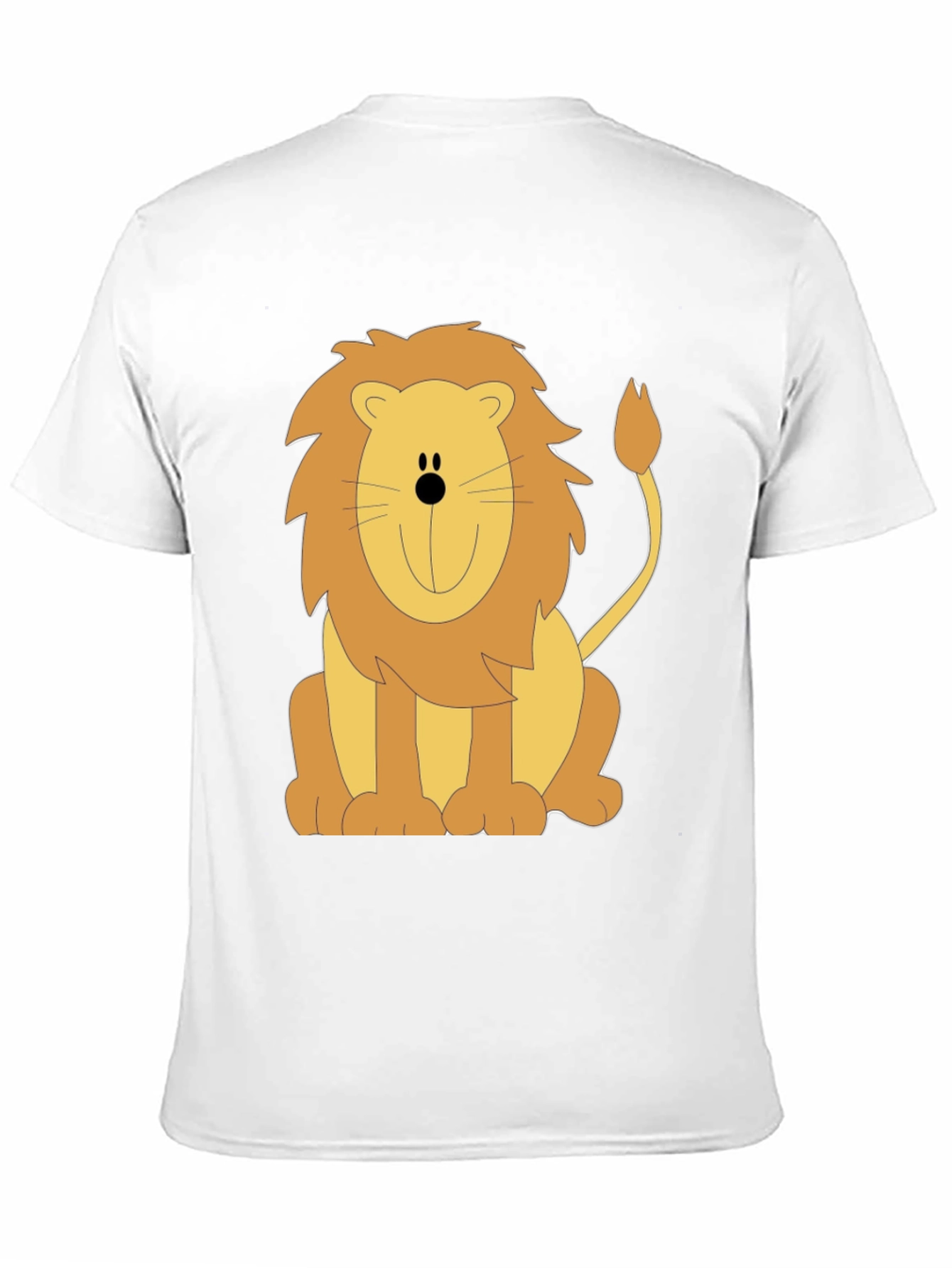 Lion Graphic Tee - Unisex Black T-Shirt