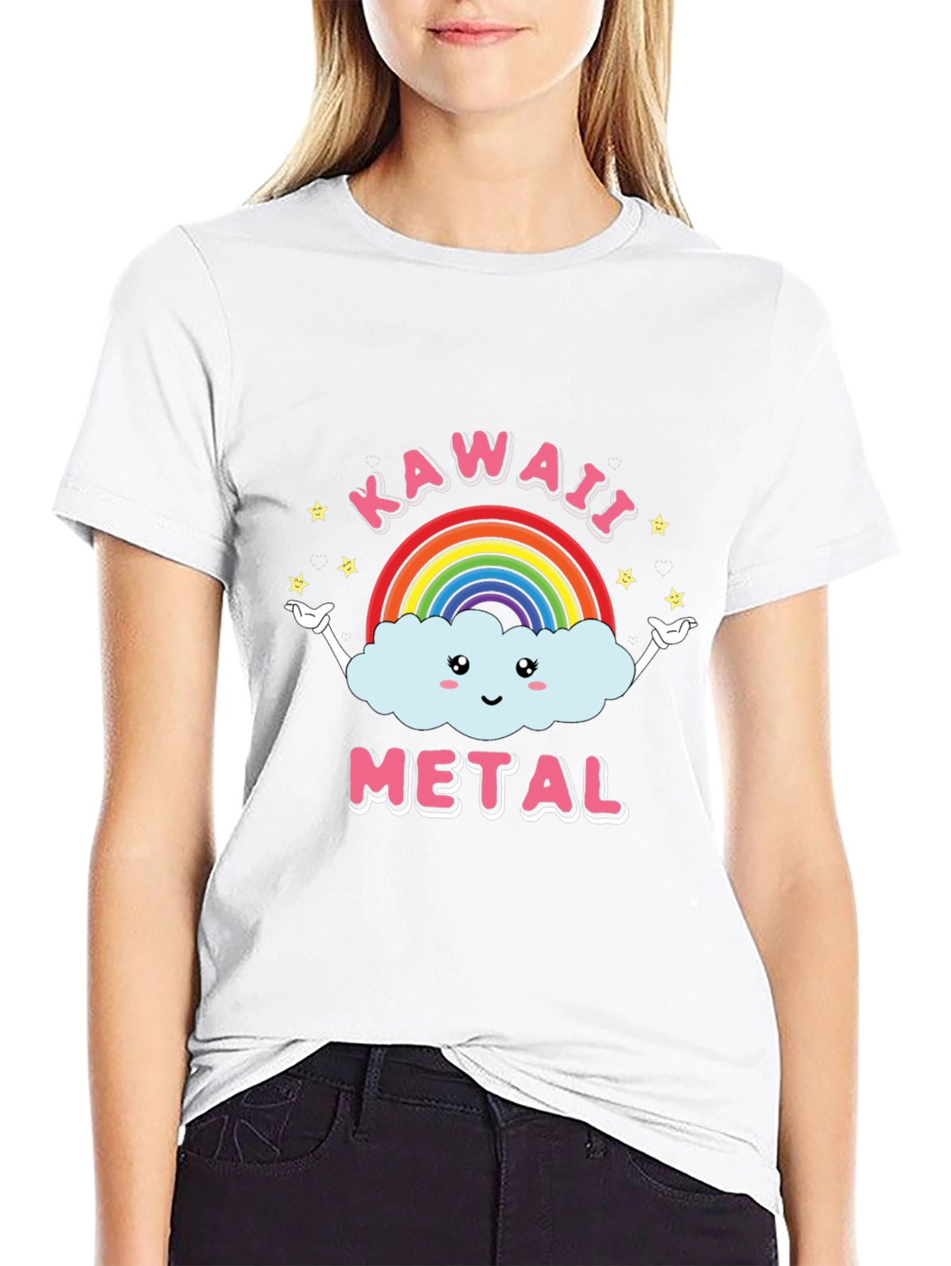 Kawaii Metal Black T-Shirt