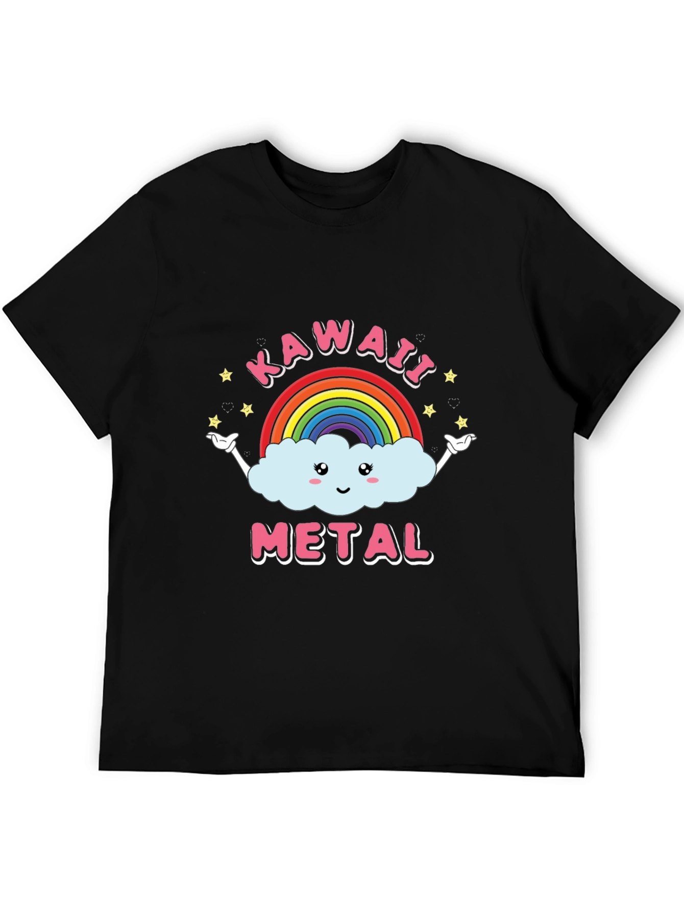 Kawaii Metal Black T-Shirt