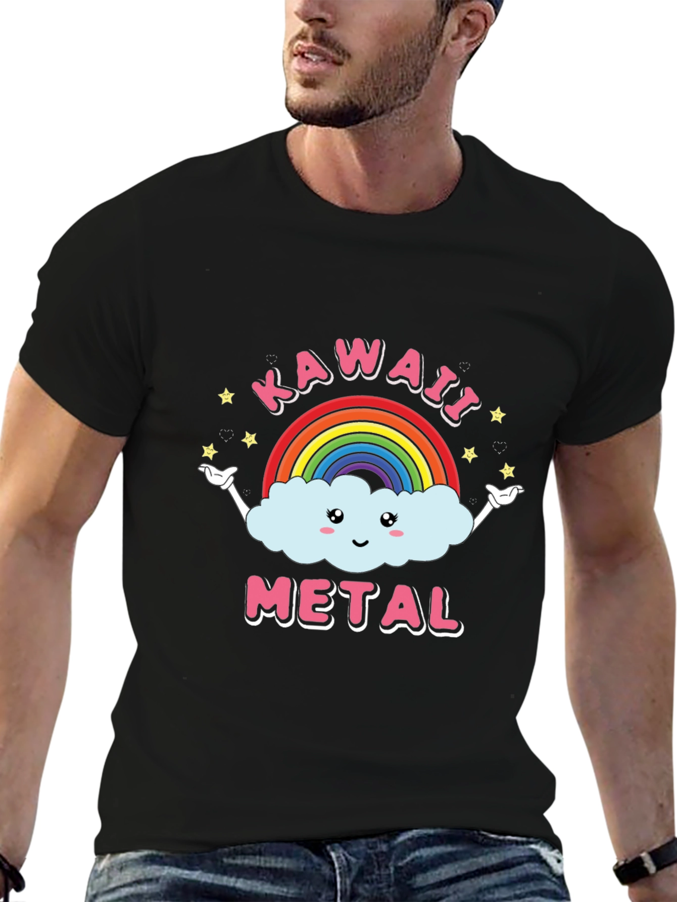 Kawaii Metal Black T-Shirt