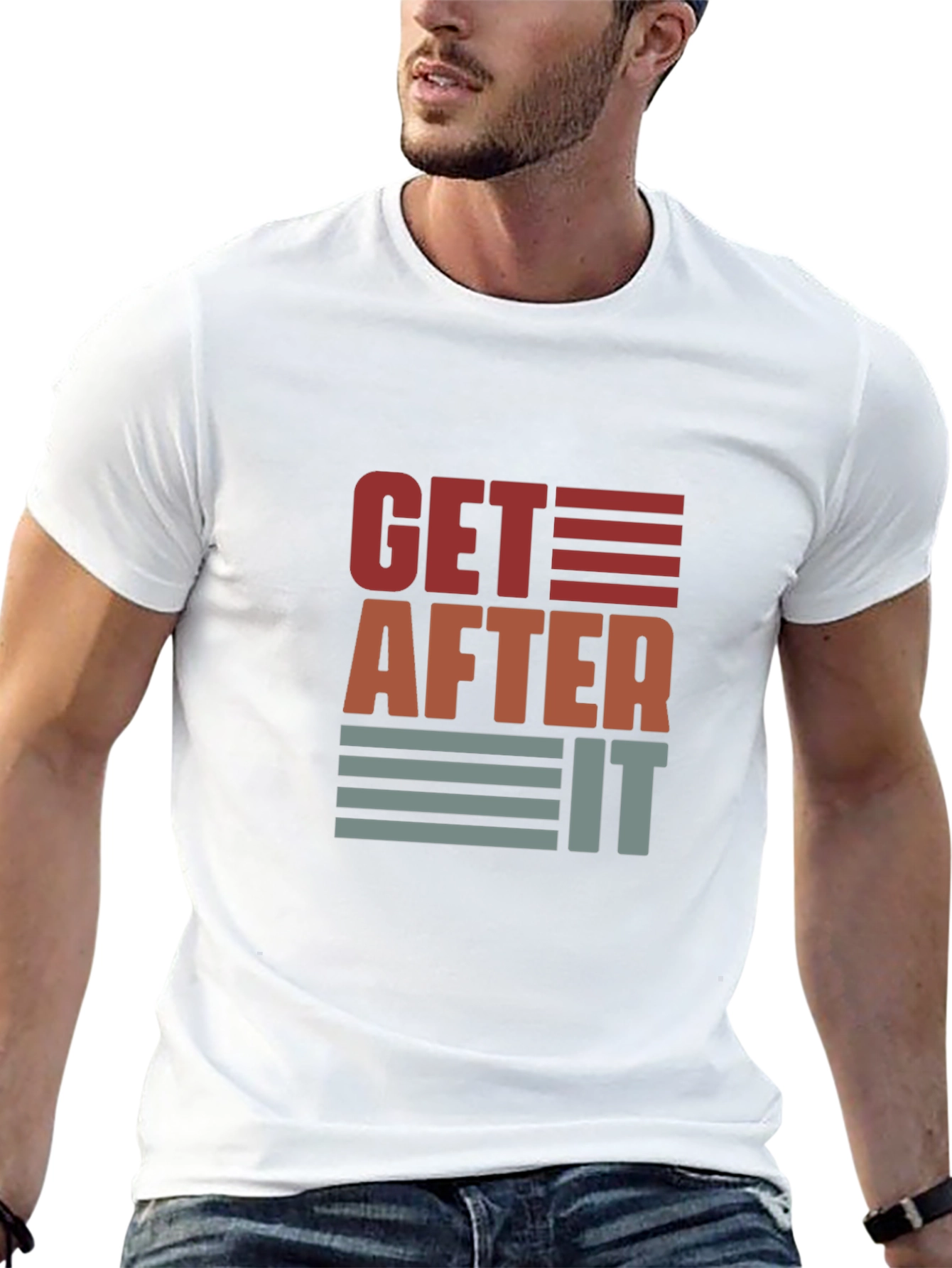 Get After It Graphic Tee - Motivational Shirt