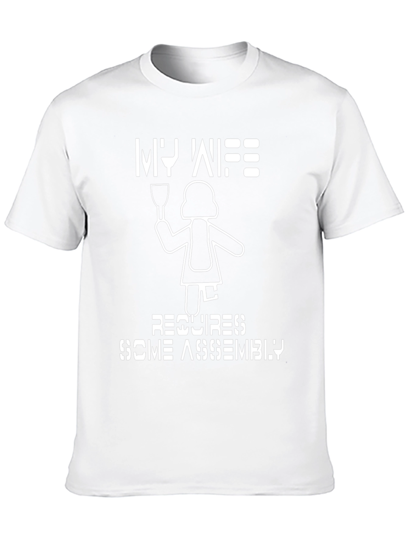 Funny My Wife Requires Some Assembly Graphic T-Shirt