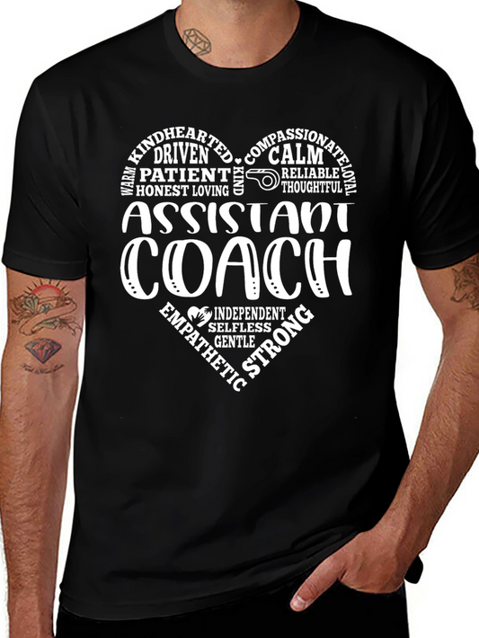 Assistant Coach Heart T-Shirt