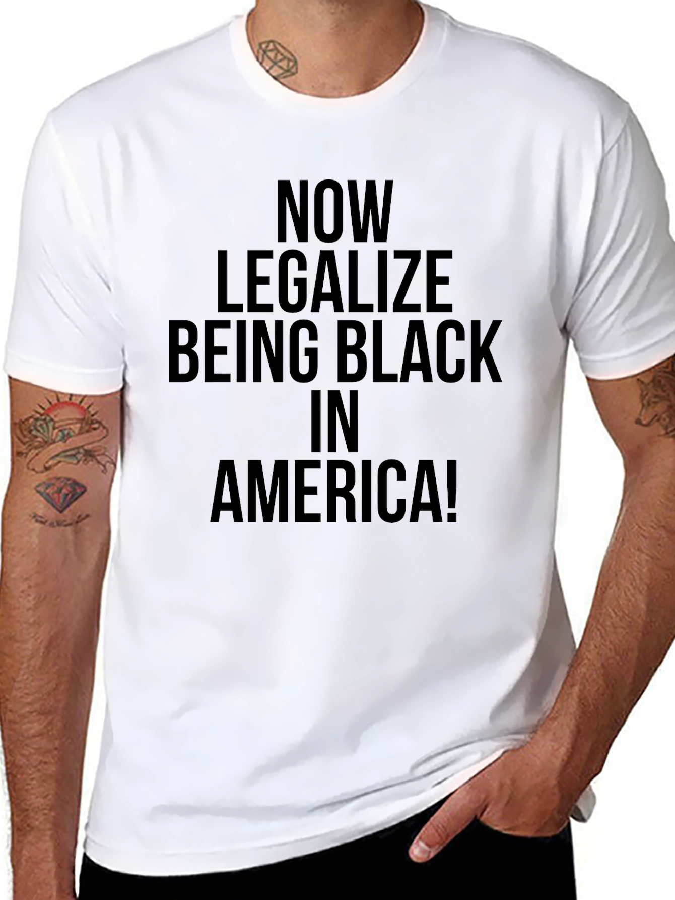 Now Legalize Being Black in America T-Shirt