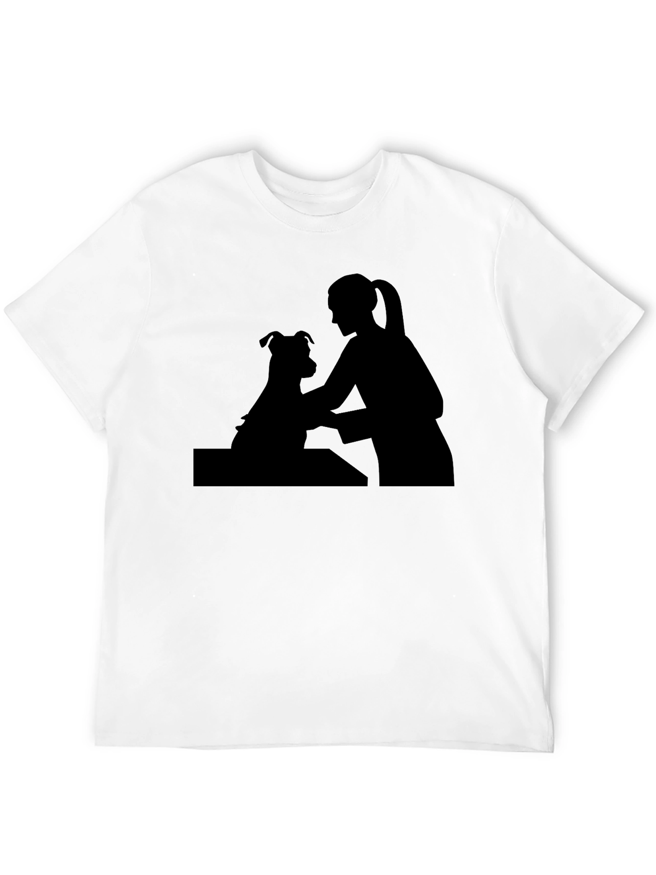 Dog Groomer Silhouette T-Shirt