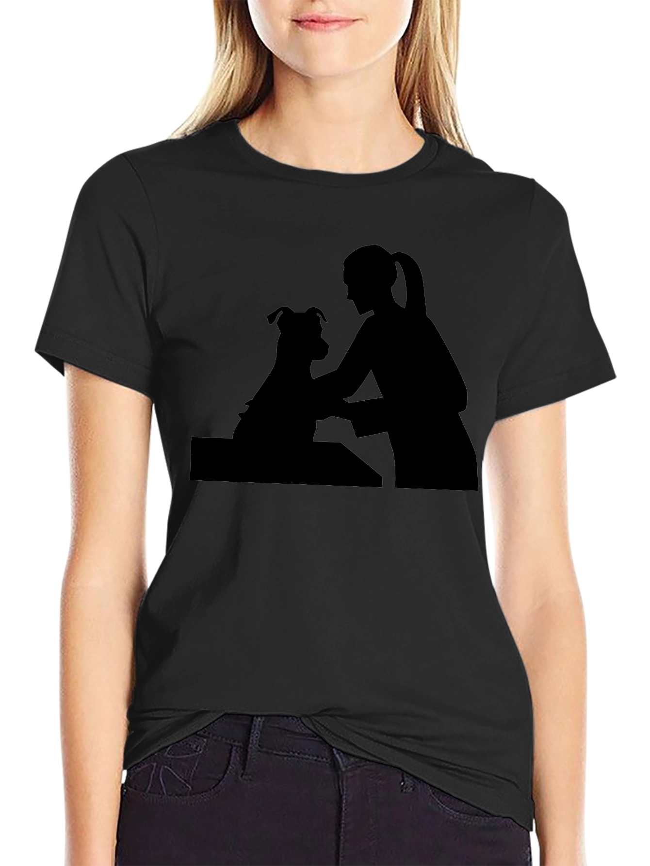 Dog Groomer Silhouette T-Shirt