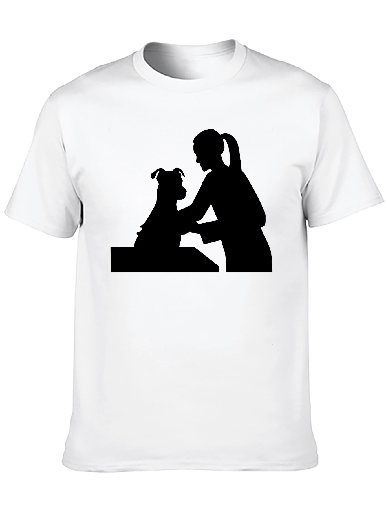 Dog Groomer Silhouette T-Shirt