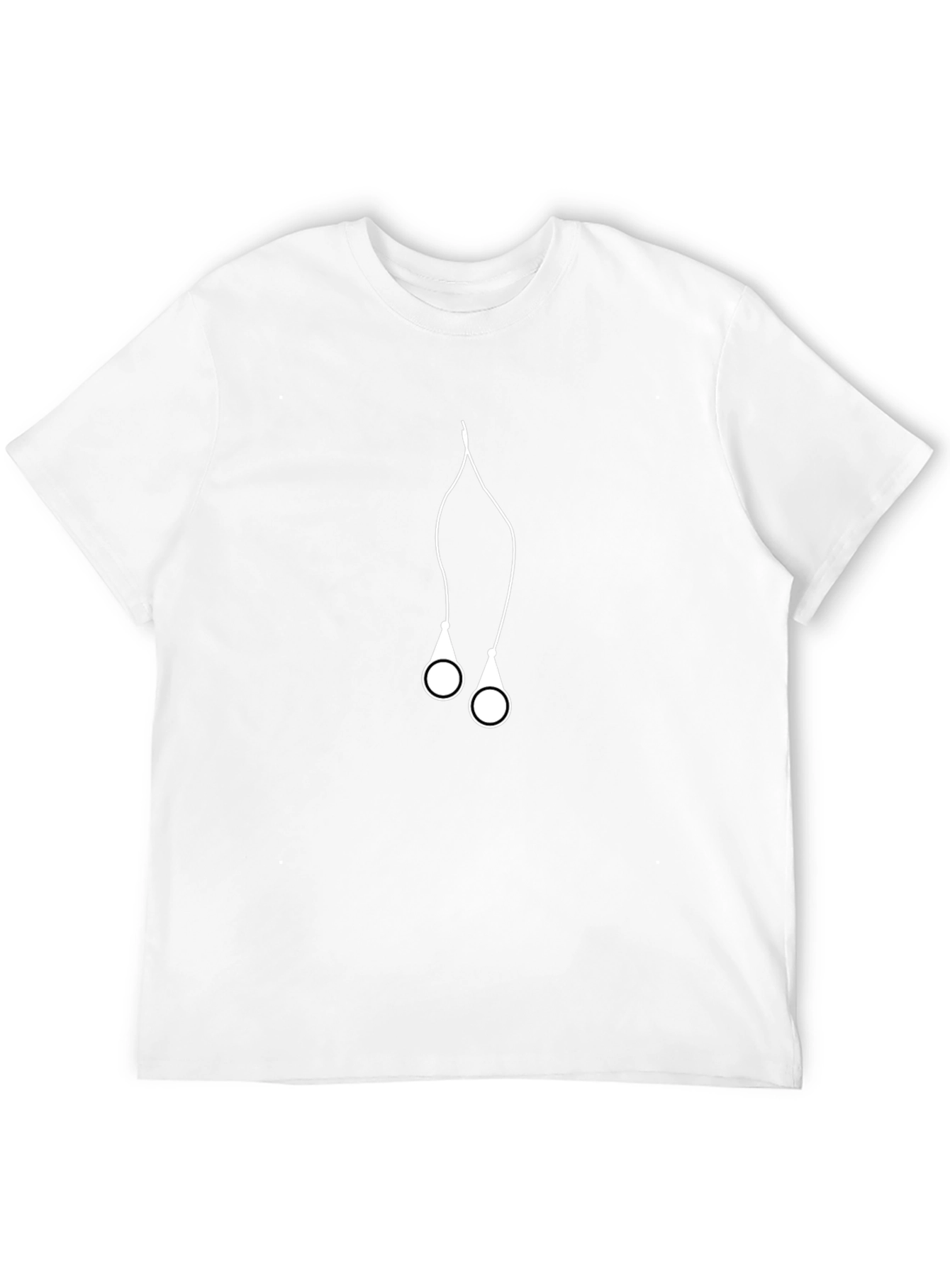 Minimalist Pendant Lights Design Black T-Shirt