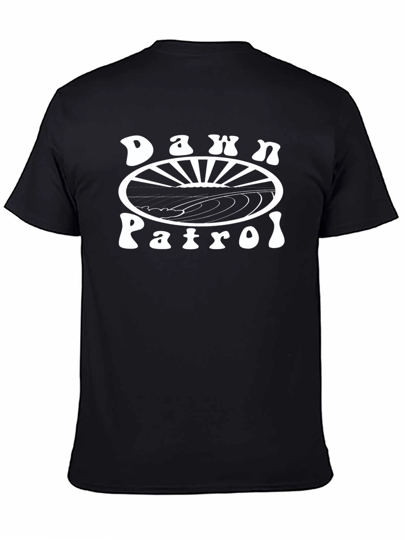 Dawn Patrol Black Graphic T-Shirt