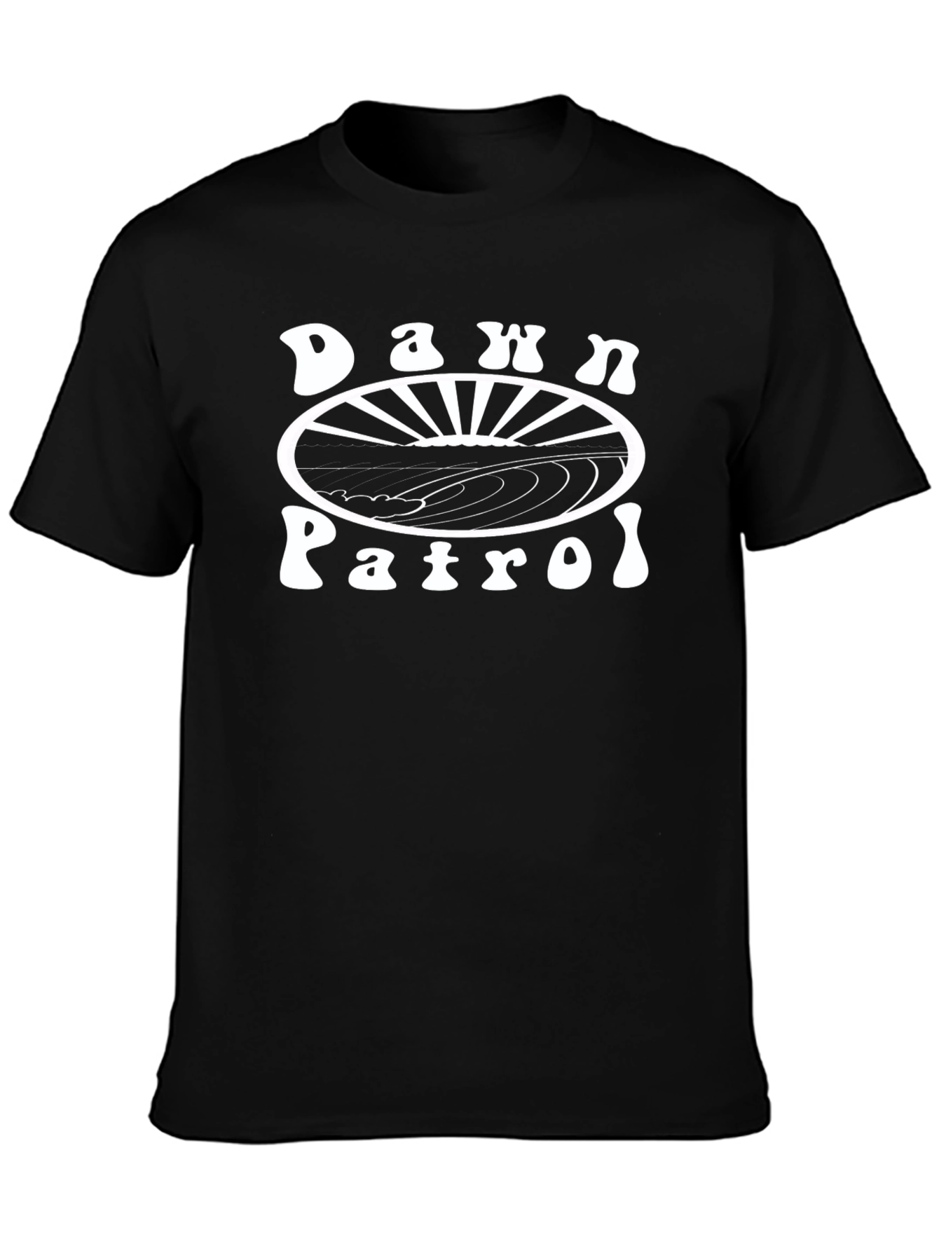 Dawn Patrol Black Graphic T-Shirt
