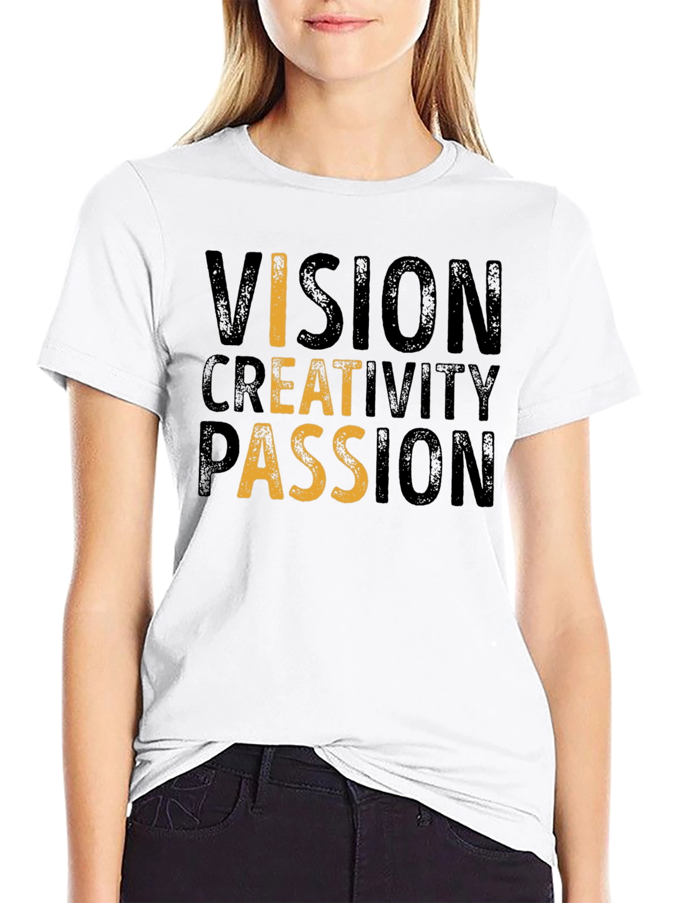 Vision Creativity Passion Graphic Tee