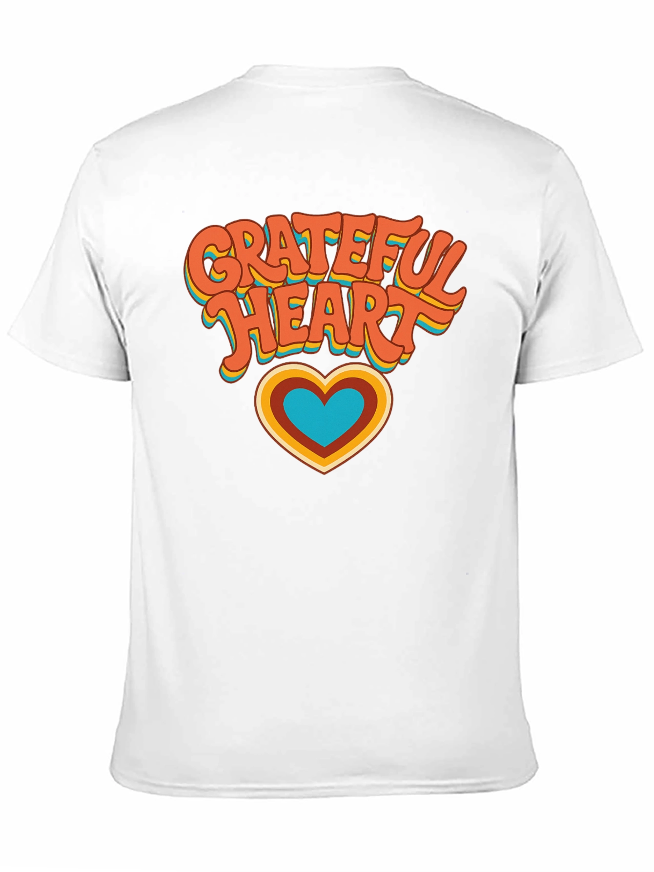Grateful Heart Retro T-Shirt