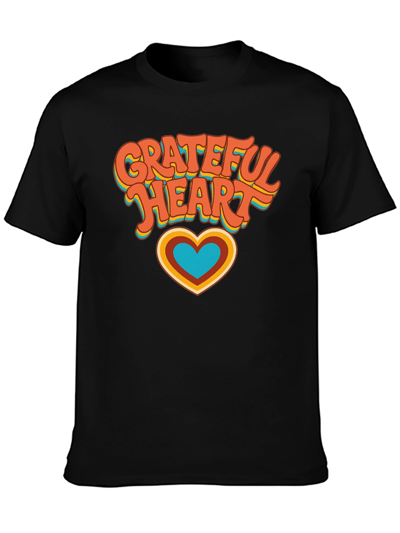 Grateful Heart Retro T-Shirt