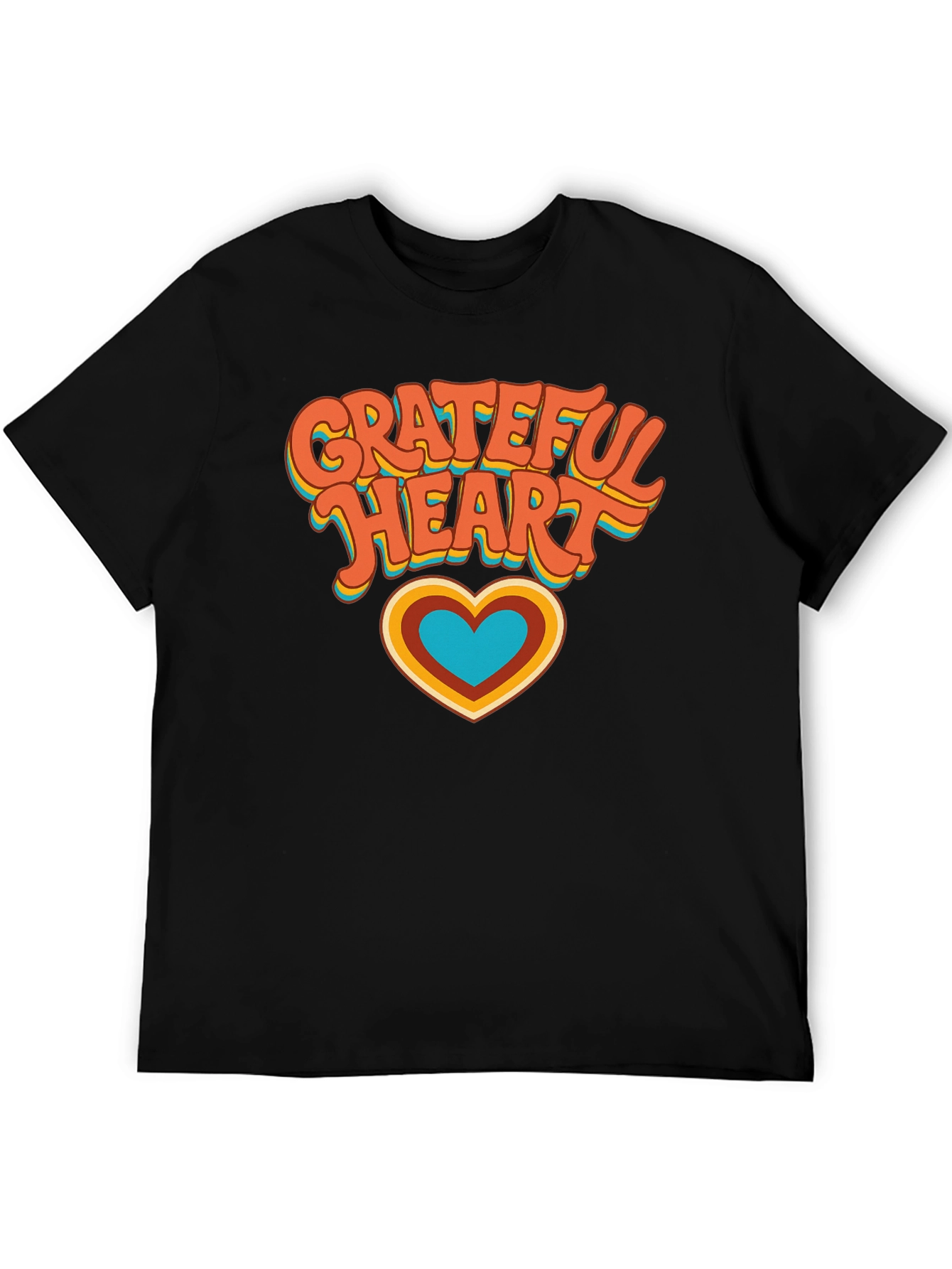 Grateful Heart Retro T-Shirt