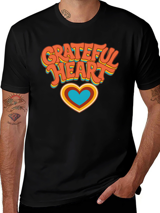Grateful Heart Retro T-Shirt