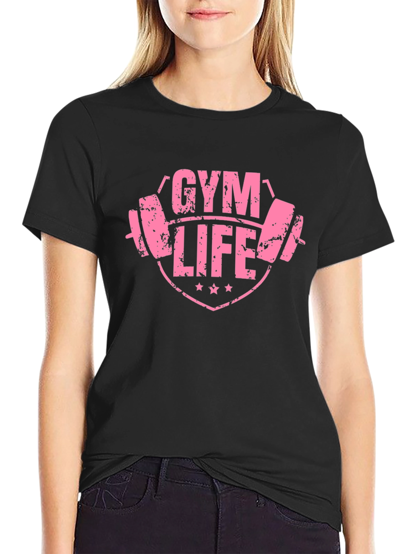 Gym Life Graphic T-Shirt