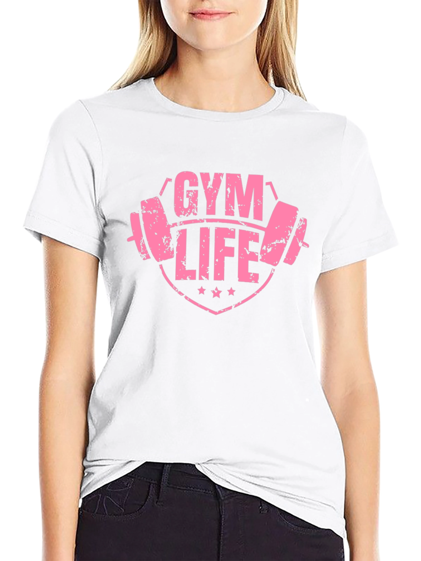 Gym Life Graphic T-Shirt